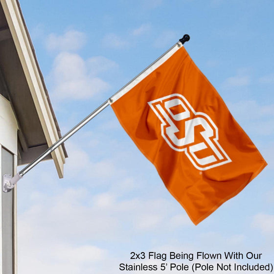 College Flags & Banners Co. Oklahoma State Cowboys Small 2x3 Foot Flag