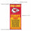 WinCraft Kansas City Chiefs Man Cave Fan Banner Wall Door Scroll