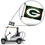 WinCraft Green Bay Packers Golf Cart Flag Pole and Holder Mounting Bracket