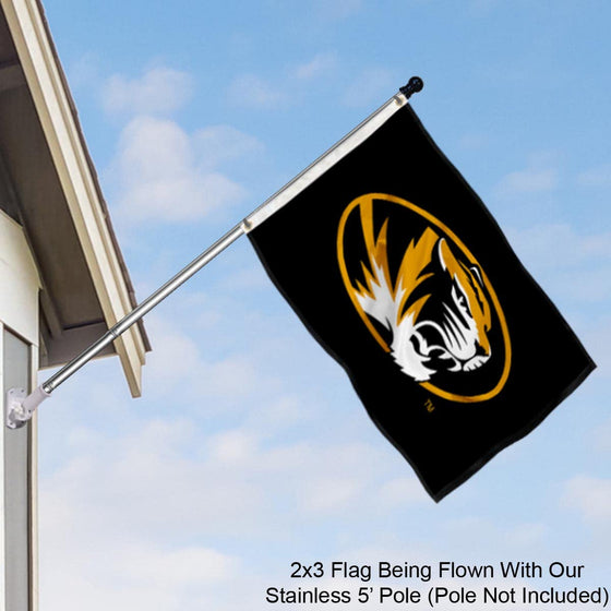 College Flags & Banners Co. Missouri Tigers Small 2x3 Foot Flag