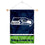 Seattle Seahawks Banner Window Wall Hanging Flag with Suction Cup