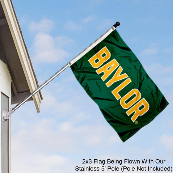 College Flags & Banners Co. Baylor Bears Wordmark Small 2x3 Foot Flag