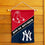 WinCraft House Divided Red Sox and Yankees Double Sided Garden Flag