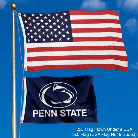 College Flags & Banners Co. Penn State Nittany Lions Small 2x3 Foot Flag