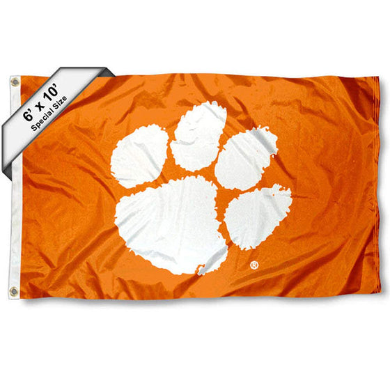 College Flags & Banners Co. Clemson Tigers 6x10 Feet Flag