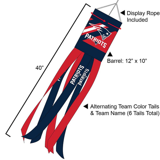 New England Patriots Team Windsock