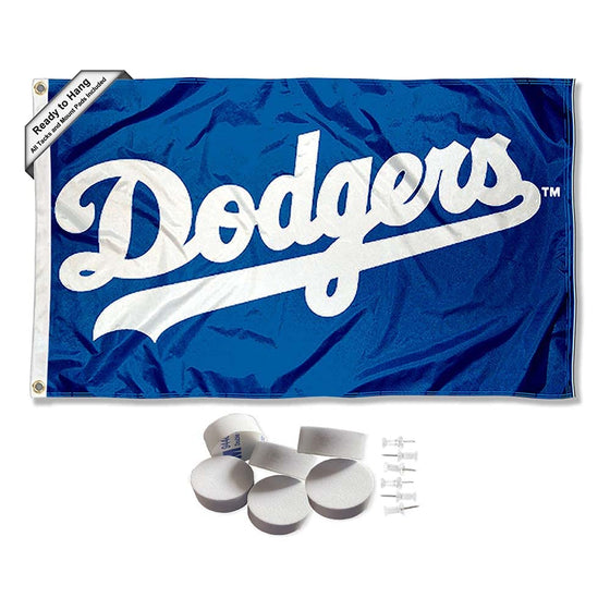 Los Angeles Dodgers Banner and Tapestry Wall Tack Pads