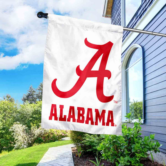 College Flags & Banners Co. Alabama Crimson Tide Outdoor Flag with Flag Pole Set