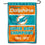 WinCraft Miami Dolphins 2 Time Super Bowl Champions Double Sided Garden Flag