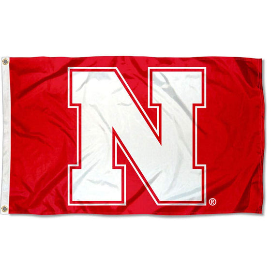 College Flags & Banners Co. Nebraska Cornhuskers N Logo Flag