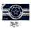 Dallas Cowboys Patch Button Banner and Tapestry Wall Tack Pads