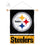 Pittsburgh Steelers Banner Window Wall Hanging Flag with Suction Cup