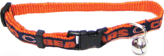 Chicago Bears Satin Cat Collar