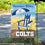 WinCraft Indianapolis Colts Summer Decorative Seasonal Garden Flag Double Sided Banner