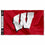 College Flags & Banners Co. Wisconsin Badgers Printed Header 3x5 Foot Banner Flag