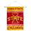 College Flags & Banners Co. Iowa State Cyclones Window Wall Banner Hanging Flag with Suction Cup