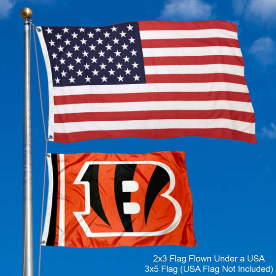 Cincinnati Bengals 2x3 Feet Flag