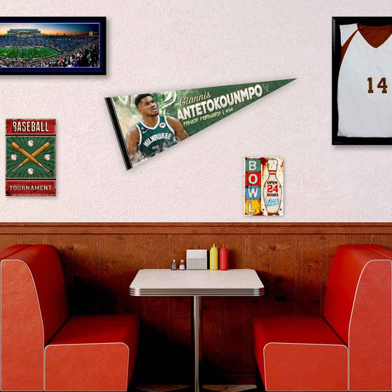 WinCraft Milwaukee Bucks Giannis Pennant Flag