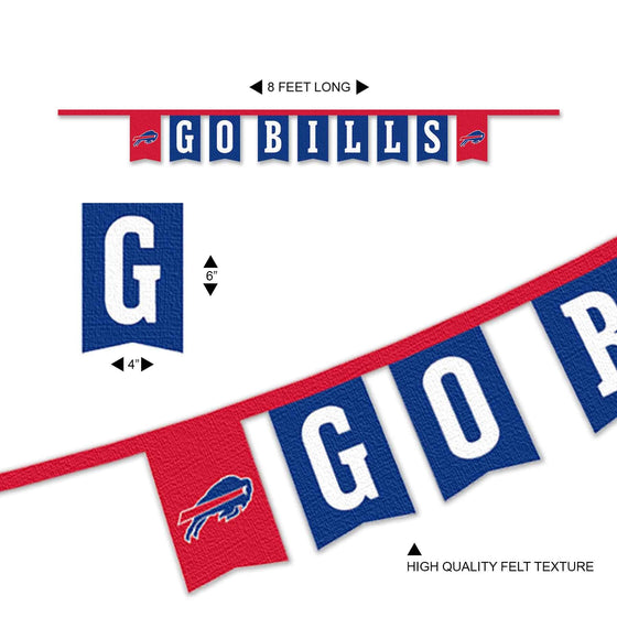 WinCraft Buffalo Bills Banner String Pennant Flags