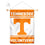 College Flags & Banners Co. Tennessee Volunteers Window Wall Banner Hanging Flag with Suction Cup