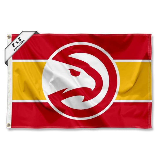 WinCraft Atlanta Hawks Small 2x3 Foot Banner Flag