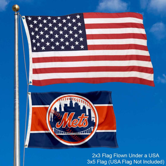 WinCraft New York Mets 2x3 Foot Small Flag