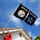 WinCraft Pittsburgh Steelers and Dallas Cowboys House Divided Flag Rivalry Banner