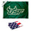 South Florida Bulls Small 2'x3' Flag and USA 3x5 Flag Set