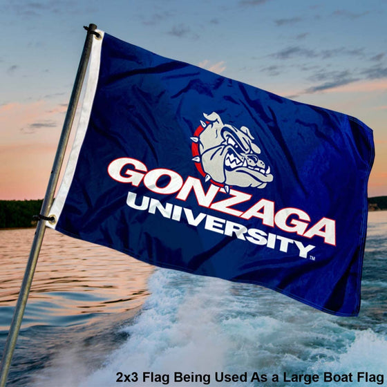 College Flags & Banners Co. Gonzaga Bulldogs 2x3 Foot Flag