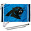 WinCraft Carolina Panthers Panther Blue Flag Pole and Bracket Kit