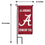 College Flags & Banners Co. Alabama Crimson Tide Mini Garden and Flower Pot Flag Topper