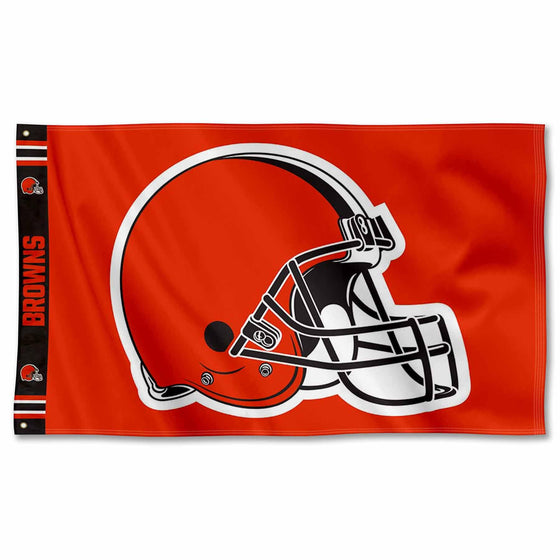 WinCraft Cleveland Browns Printed Header 3x5 Foot Banner Flag