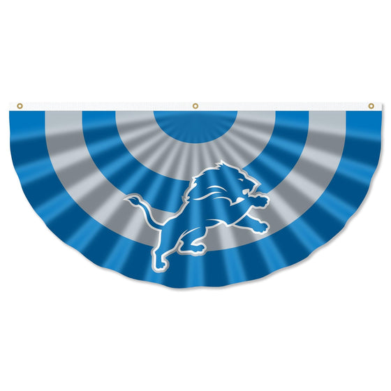 WinCraft Detroit Lions Bunting Pleated Fan Banners