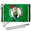 WinCraft Boston Celtics Flag Pole and Bracket Set