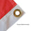 College Flags & Banners Co. Indiana Hoosiers Flag with Pole and Bracket Kit