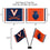 WinCraft Virginia Cavaliers Desk and Table Top Flags