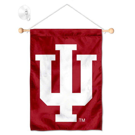 College Flags & Banners Co. Indiana Hoosiers Banner for Windows Doors and Walls