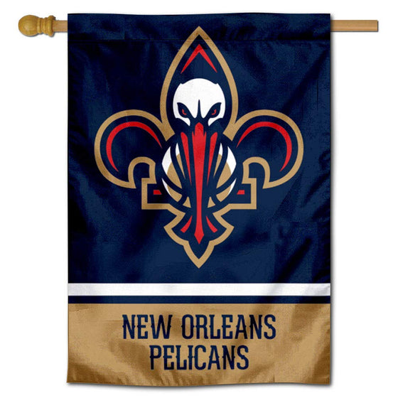 WinCraft New Orleans Pelicans Double Sided House Banner Flag