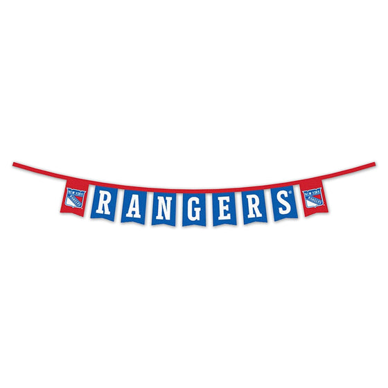 WinCraft New York Rangers Banner String Pennant Flags