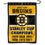 WinCraft Boston Bruins 6 Time Stanley Cup Champions Double Sided Garden Flag