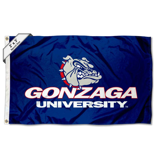 College Flags & Banners Co. Gonzaga Bulldogs 2x3 Foot Flag