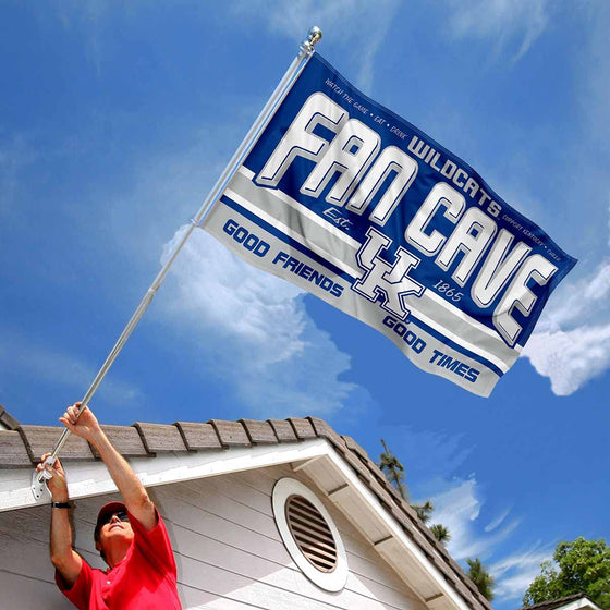 Kentucky Wildcats Fan Man Cave Banner Flag