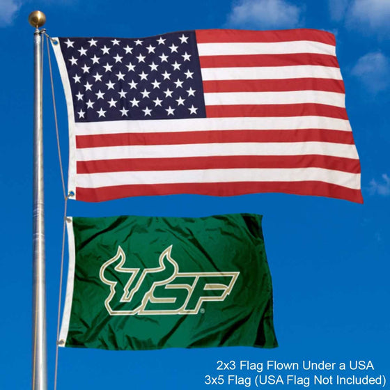 College Flags & Banners Co. South Florida Bulls 2x3 Foot Flag