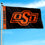 College Flags & Banners Co. Oklahoma State Cowboys Printed Header 3x5 Foot Banner Flag