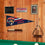 Florida Panthers Pennant Flag and Wall Tack Pads Mounts