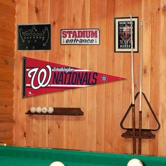 Washington Nationals Pennant Banner and Wall Tack Pads