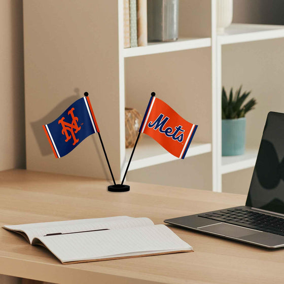 WinCraft New York Mets Desk and Table Top Flags