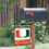 College Flags & Banners Co. Miami Hurricanes Garden Flag and Mailbox Post Pole Mount Holder Set