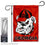 Georgia Bulldogs Garden Banner Flag with Stand Pole Holder