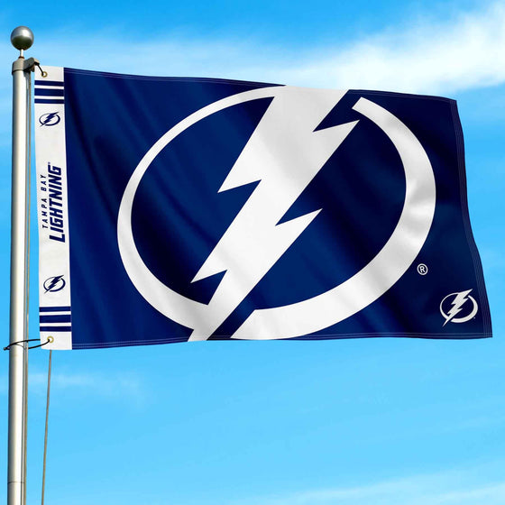 WinCraft Tampa Bay Lightning Printed Header 3x5 Premium Banner Flag